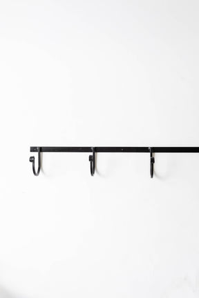 The Wrought Iron Rack with Hooks