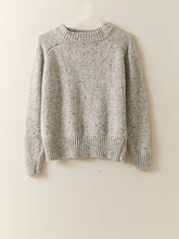 The Donegal Merino Wool Sweater in Stone