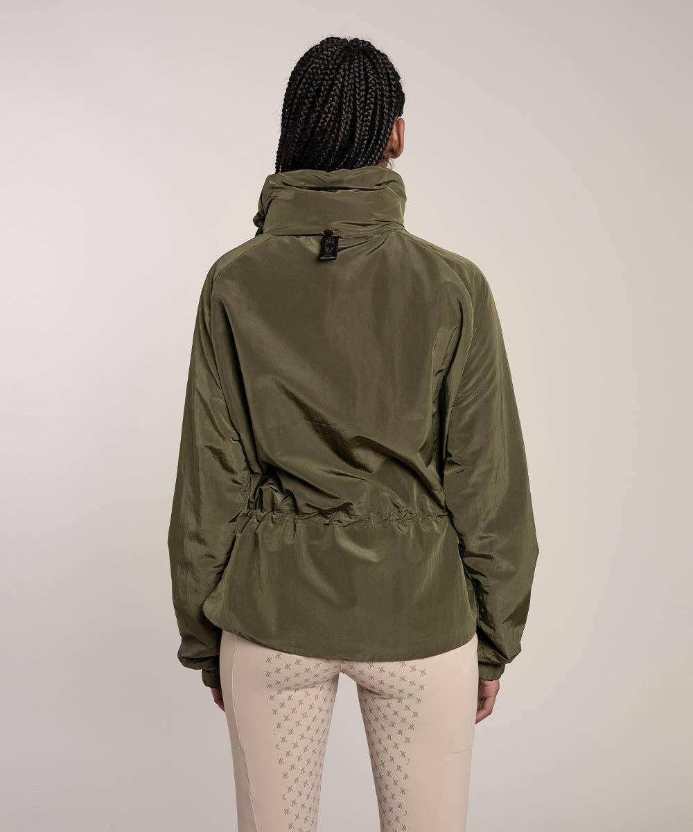 The Windproof Riding Jacket in Green